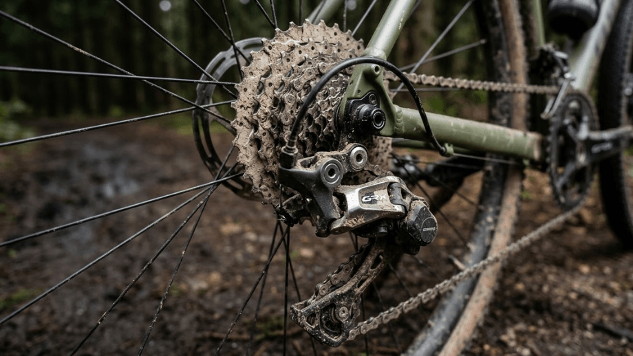 gravelbike groepset shimano grx afmontage