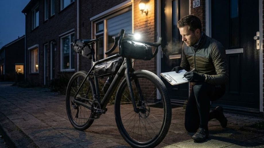 REBOUND voorbereiding checklist gravelbike start 06:00 voordeur 30 mei