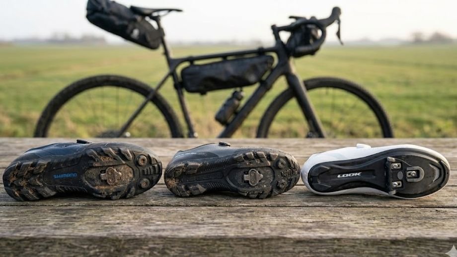 beste gravelschoenen 2026 verschil MTB schoen gravelschoen racefietsschoen zool profiel SPD verzonken