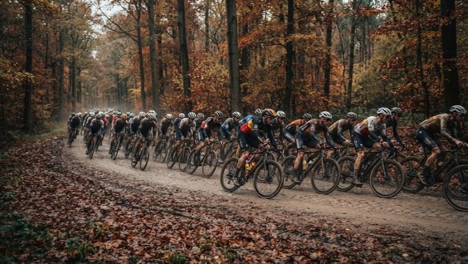 gravel events Nederland en België najaar 2026 Leuven Legacy Gravel UCI Gravel World Series peloton bospad Brabantse Wouden
